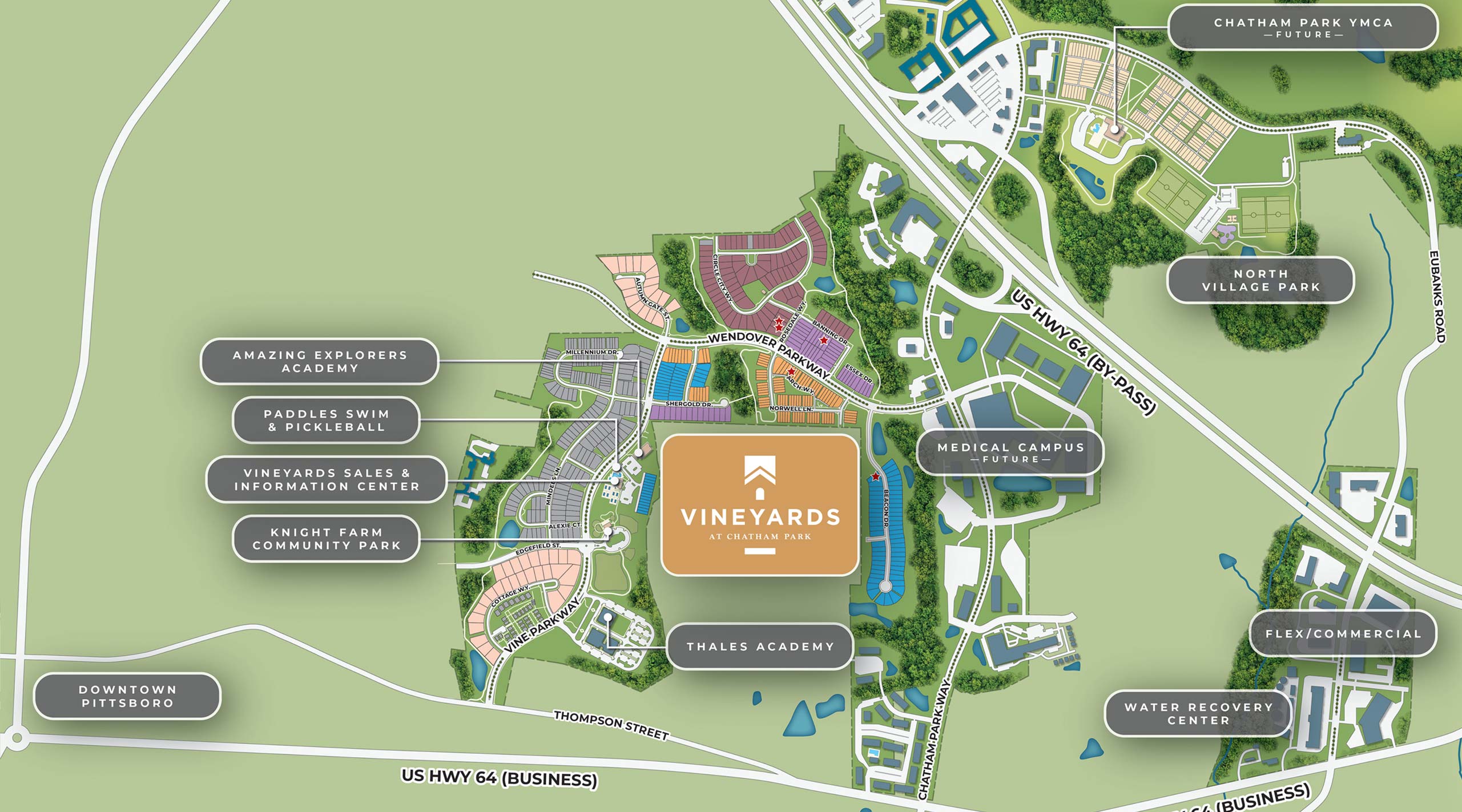 Vineyards Map