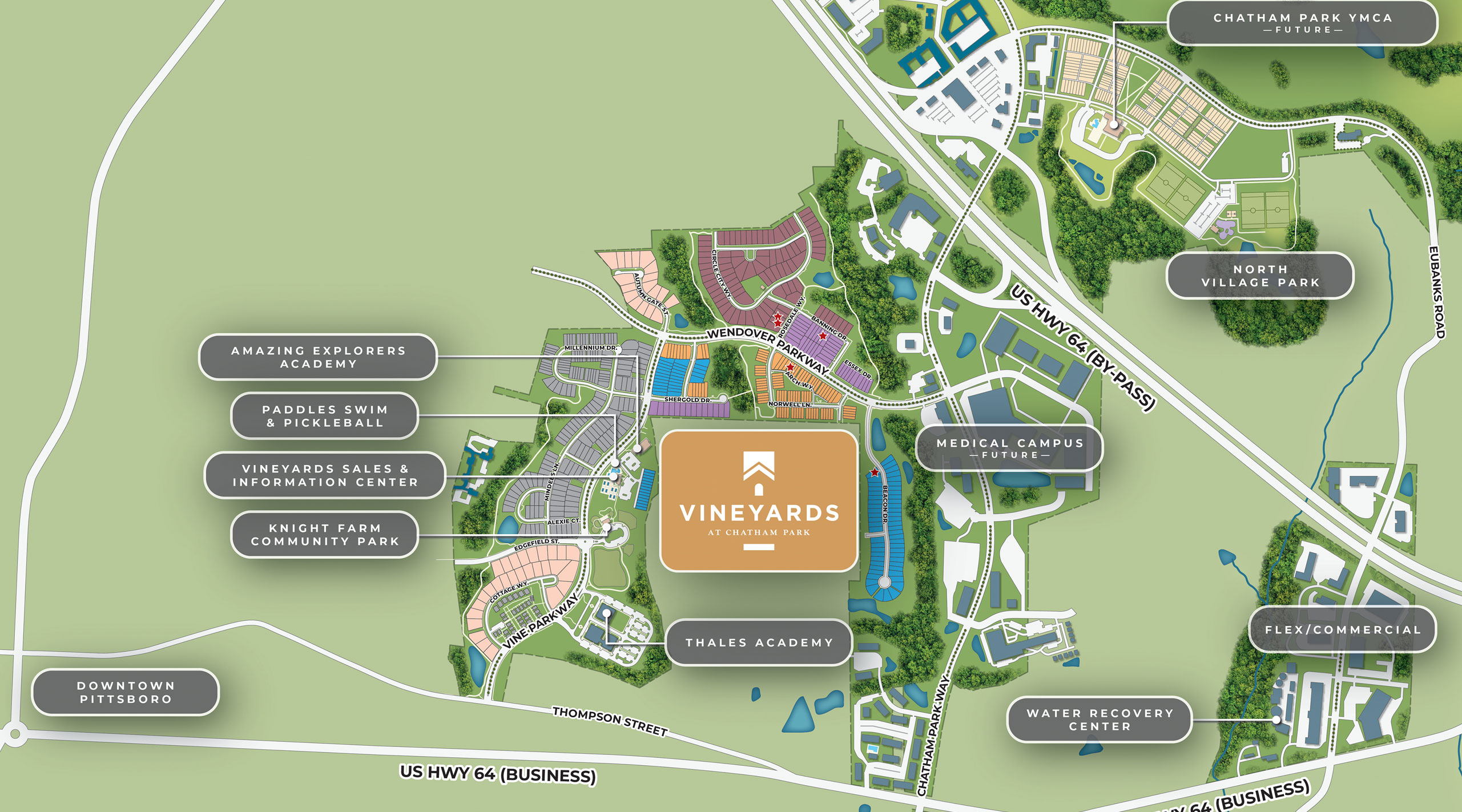 Vineyards Map